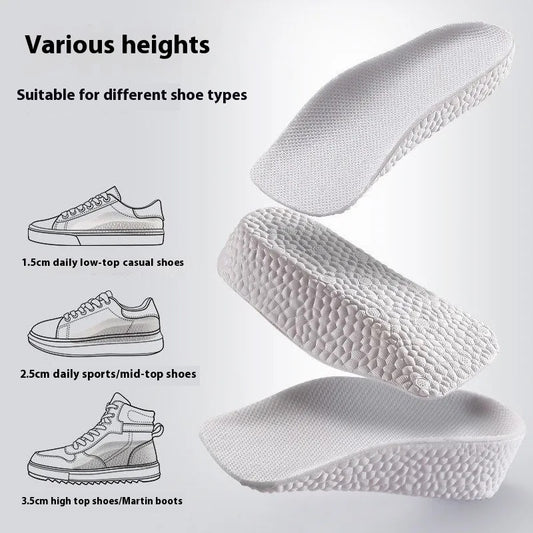 Inner Heightening Shoe Pad Invisible Arch Support Sports Insoles