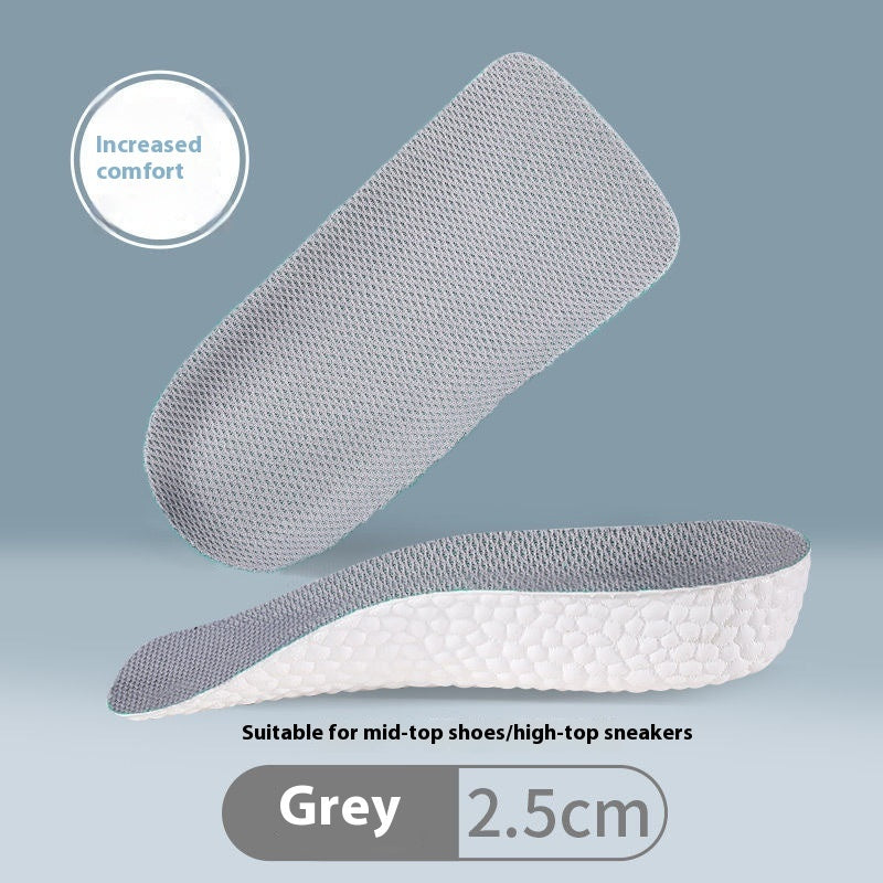 Inner Heightening Shoe Pad Invisible Arch Support Sports Insoles
