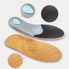 Leather Foot Arch Correction Insoles